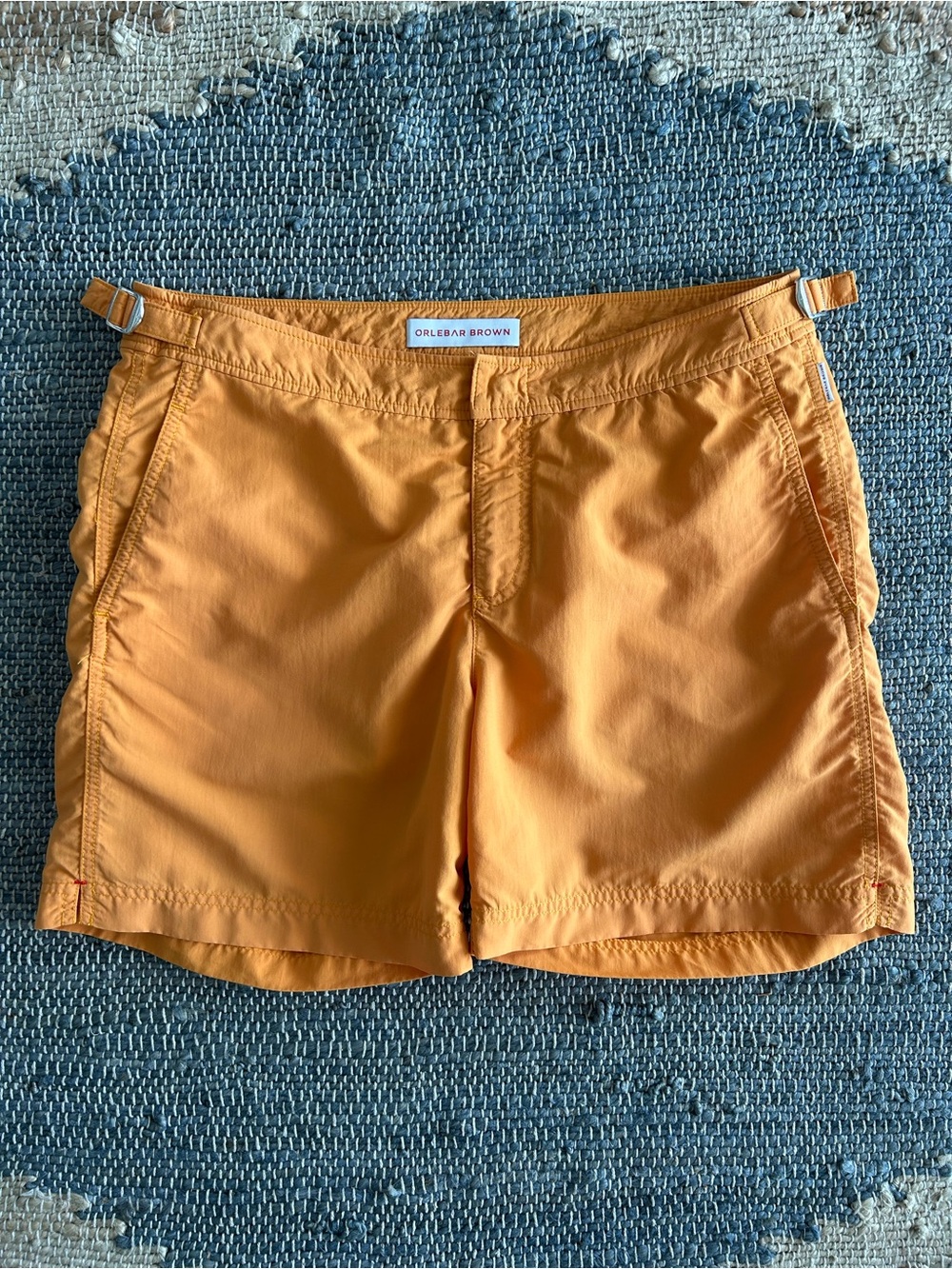 Orlebar Brown The Bulldog Short/Swim in Orange